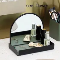 在飛比找蝦皮購物優惠-【SEE✿ FLOWER】北歐玄關放鑰匙口罩收納盒擺件辦公桌