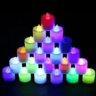 24X-120X Led Tea Light Candles Tealight Flameless Wedding Xmas Battery Included