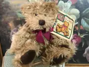 Russ Artist Carol-Lynn Rossel Waugh GREGORY Teddy Bear 10" New Retired #727 Tags