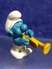 Schleich Smurfs Smurf 20047 Made in Hong Kong 1974