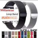 IWATCH MILANESE APPLE WATCH BAND 6 5 4 3 SE 磁鐵錶帶手錶帶 IWATCH S