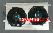 QLD-Aluminum Shroud & Fan For Mitsubishi Magna TN TM TP Verada 2.6L AT 85-91 new