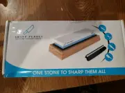 Sharp Pebble Premium Whetstone Knife Sharpening Stone 2 Side Grit 1000/6000 NEW