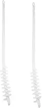iplusmile 2pcs Long Handle Multi Functional Laundry Brush for Deep Cleaning Washing Machines and Dryers Removes Lint and Debris from Hard to Reach Areas