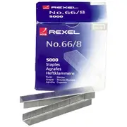 Rexel No. 66 8mm Staples 5000 Pack