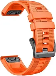 [AEHON] For Fenix 8 Band 22mm Width Soft Silicone Watch Strap for Fenix 5 Plus/Fenix 6/Fenix 6 Pro/Fenix 7/exip/Forerunner 935/945/Approach S60/Quatix 5 Watchbands