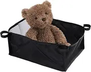 Stroller Bottom Basket, Under Stroller Storage, Portable Pushchair Storage Bag, Mesh Storage Pouch, Oxford Cloth Storage, Stroller Accessories Bag, Baby Stroller Organizer, Lightweight Storage