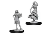 Pathfinder Deep Cuts: Unpainted Miniatures - Bartender/Dancing Girl