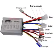 24V 500W Brush Motor Speed Controller For Electric Scooter E Bike Razor MX350