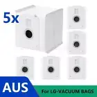 5PCS For LG-VACUUM PART #AJL75313902 CORDZERO A9T VACUUM-TOWER DUST-BAG AU