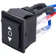 12V Polarity Reverse Switch Momentary 6 Pin (ON)Off(ON) RV Jack Switch Moto