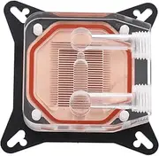 High Performance GPU Water Block with Copper Base Easy Installation for Cooling Compatible with Modern Graphics Cards Reliable Water Cooling Accessory