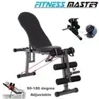 Sit Up Abdominal Crunch Adjustable Flat Incline Bench Fitness GYM Home lifting A