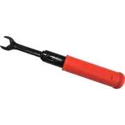 Hanlong 163mm Angle-Head Torque Wrench for F Connector w/Soft-Handle Grip Red/BK