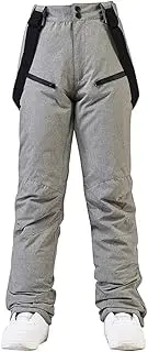 [Bciopll] Women Ski Pants Outdoor Sportsmen Warm Winter Snow Snowboarding Suspenders Trousers