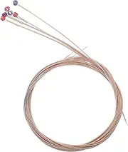 SWOOMEY Folk Guitar Strings Replacement 6 Pcs Set Phosphor Bronze Acoustic Guitar Strings Easy to Use