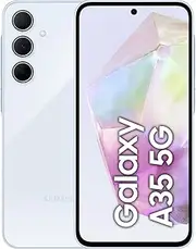 [Samsung] Galaxy A35 5G, Android Smartphone, 6GB RAM, 128GB Storage, 50MP Camera, Long Battery Life, Awesome Iceblue