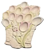 Lenox Occasions Easter Tulip Deviled Egg NEW IN THE BOX 14"
