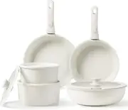 Pots and Pans Set Non Stick, Cookware Sets, 11Pcs Kitchen Set, Oven/Fridge Safe,