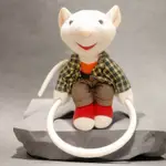 ‼️絕版‼️一家之鼠 STUART LITTLE 小不點司圖爾特 毛巾架 填充玩具 精靈鼠小弟 電影周邊 布偶 周邊商品