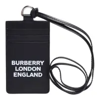 在飛比找蝦皮購物優惠-BURBERRY 經典 品牌 LOGO 小牛皮 證件 卡片夾