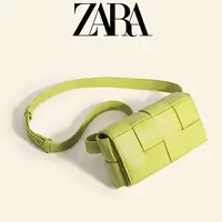 在飛比找樂天市場購物網優惠-ZARA女包2022新款包包女今年流行爆款編織包百搭胸包女斜
