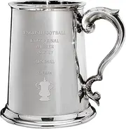 I LUV LTD 1 Pint Tankard for Arsenal English FA Cup Winner 2016-17, Pewter Beer Mug