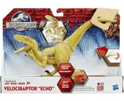 Hasbro Jurassic World Growler Velociraptor Echo Dinosaur with Sound and Lights