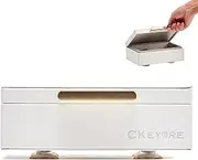 CKEYURE Key Box | Faraday Box for Car Keys | Car Key Signal Blocker Box | RFID | Magnetic Closure | Signal Blocking for car Security | One Hand Operation