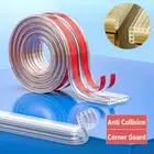 Transparent Kids Table Edge Guard Furniture Corner Protector Desk Bumper Strip