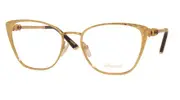 CHOPARD VCHD51S 08FC 54 Eyeglasses Gold Women's Optical Frame 54mm