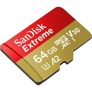 SanDisk 64GB 64G microSD Extreme 170MB microSDXC 4K U3 手機記憶卡