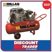 McMillan C-Series Cast Iron Pump Belt Drive 240V/15Amp Air Compressor - C16