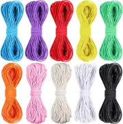 131 Yards Multicolor Beading Elastic Cord 1Mm for Jewelry Making and Sewing Elas