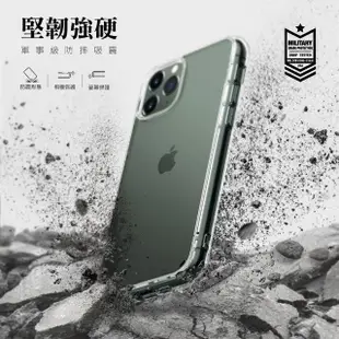 【Ringke】iPhone 11 Pro Max 6.5吋 Fusion 透明背蓋防撞手機殼(Rearth 軍規防摔保護殼)