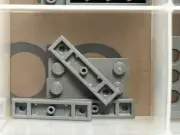 LEGO Parts - Dark Bluish Gray Plate 1 x 4 with 2 Studs - No 41740 - QTY 5