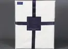 VANTONA HOME LUXURIOUS WHITE 200 TC 100% Cotton Percale QUEEN Sheet Set