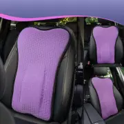 Car Seat-Back Gel Cushion Lumber Back Support Waist Pillow Padding Pain Relief