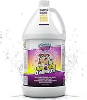 [CLEANING HEROES] Pet Carpet Cleaner & Urine Odor Eliminator for Strong Odor - 128oz Enzyme Cleaning Spray for Cat & Dog Pee - Spot Cleaner for Carpet Upholstery, Marble, Tile, Wood - Carpet Deodorizer