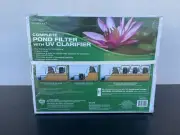 TotalPond Complete Pond Filter with UV Clarifier Black 15.16 x 9.06 x 13.11 in.✅