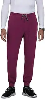 [koi] Next Gen 608 Men's Day to Night Jogger Scrub Pant Wine LSh
