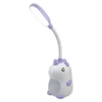 在飛比找Yahoo!奇摩拍賣優惠-USB LED獨角獸小夜燈 適用 充電式 LED檯燈 USB