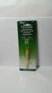 Clover Takumi Bamboo Interchangeable Circular Knitting Needles No.10 6mm