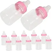 GREENADSCAPE 12pcs Reusable Bottle Shaped Candy Boxes Cute Party Favors for Showers Sweets Packaging Desktop Candy Holders Elegant Treat Boxes for Celebrations