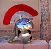 Roman Legion Helmet Officer Centurion Helmet Fantasy Retirement Knight Halloween