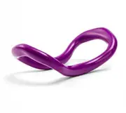 Purple 2PCS Yoga Pilates Ring Exercise Sport GYM Home Fitness Tool AU Stock
