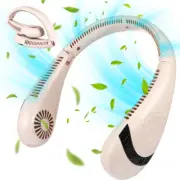 Neck Fan Foldable Portable Personal Fan Wearable Rechargeable 3-Speeds