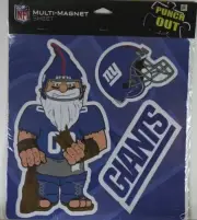FOCO NFL unisex 12" Thematic Gnome Magnet Sheet