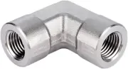 20 Piece Package Swagelok Equivalent to SS-6-E Elbow Connector Fitting, 3/8"