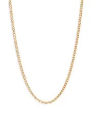 John Hardy 18K Yellow Gold Classic Curb Thin Chain Necklace, 22